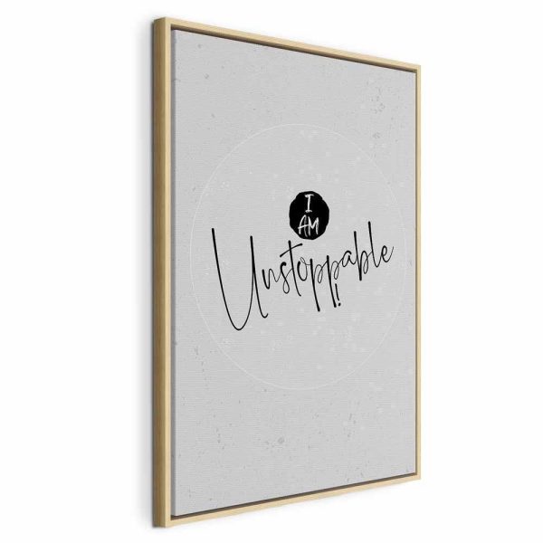 Tableau - I Am Unstoppable (1 Part) Vertical