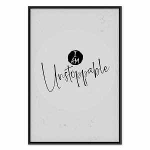 Tableau - I Am Unstoppable (1 Part) Vertical