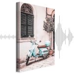 Tableau - Iconic Vespa (1 Part) Vertical