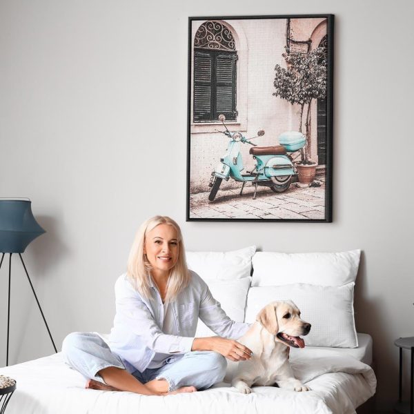 Tableau - Iconic Vespa (1 Part) Vertical
