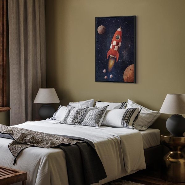 Tableau - Into the Unknown by Rocket (1 Part) Vertical