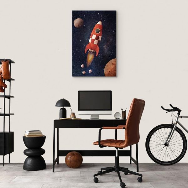 Tableau - Into the Unknown by Rocket (1 Part) Vertical