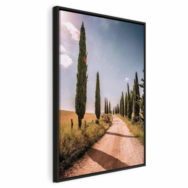 Tableau - Italian cypresses (1 Part) Vertical