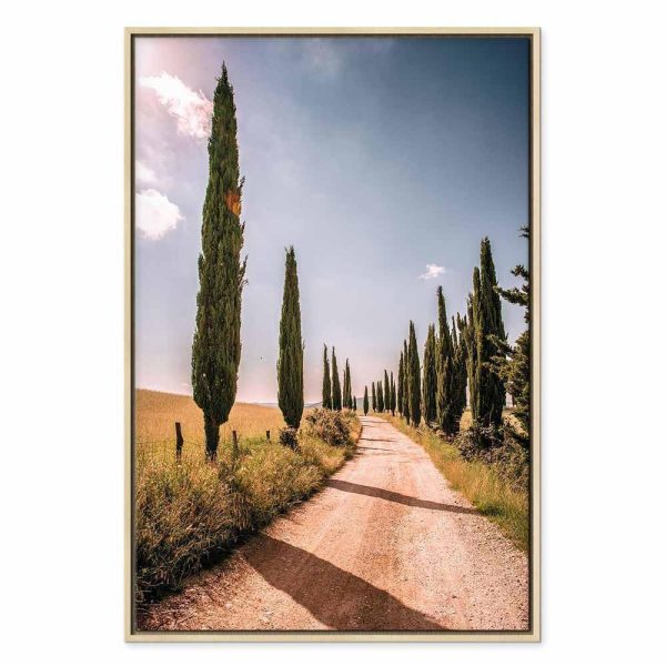 Tableau - Italian cypresses (1 Part) Vertical