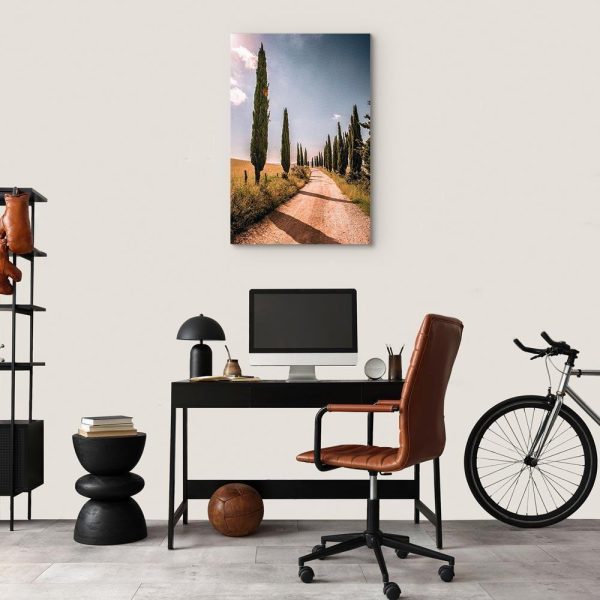 Tableau - Italian cypresses (1 Part) Vertical