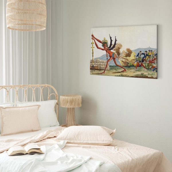 Tableau - Jacques-Louis David – Caricature of the English Government