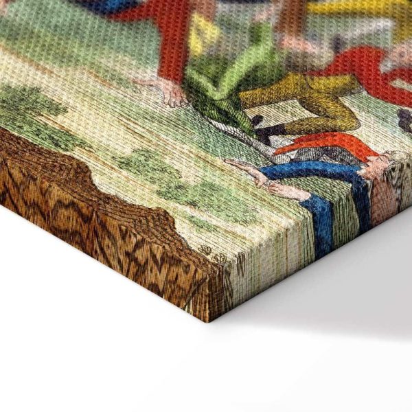 Tableau - Jacques-Louis David – Caricature of the English Government