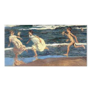 Tableau - Joaquín Sorolla y Bastida – Running along the Beach