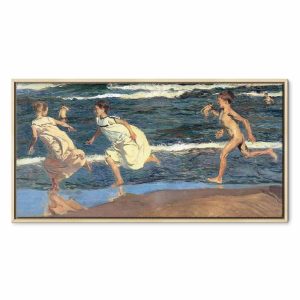 Tableau - Joaquín Sorolla y Bastida – Running along the Beach