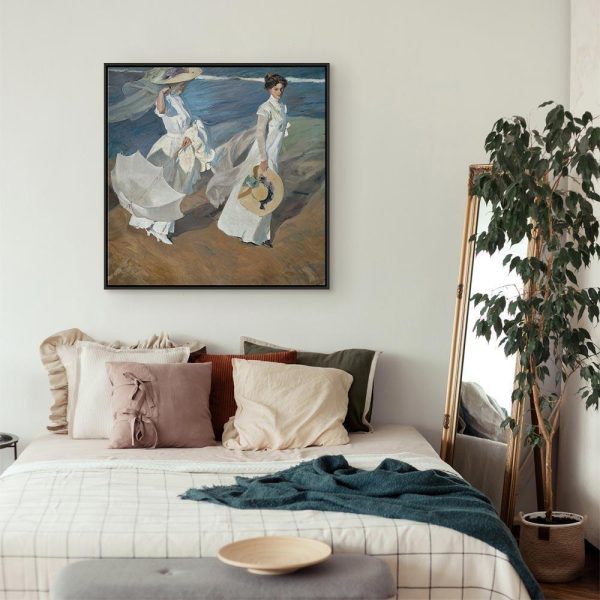 Tableau - Joaquín Sorolla y Bastida – Strolling along the Seashore