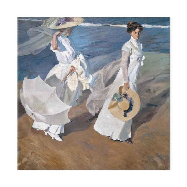 Tableau - Joaquín Sorolla y Bastida – Strolling along the Seashore
