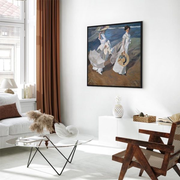 Tableau - Joaquín Sorolla y Bastida – Strolling along the Seashore