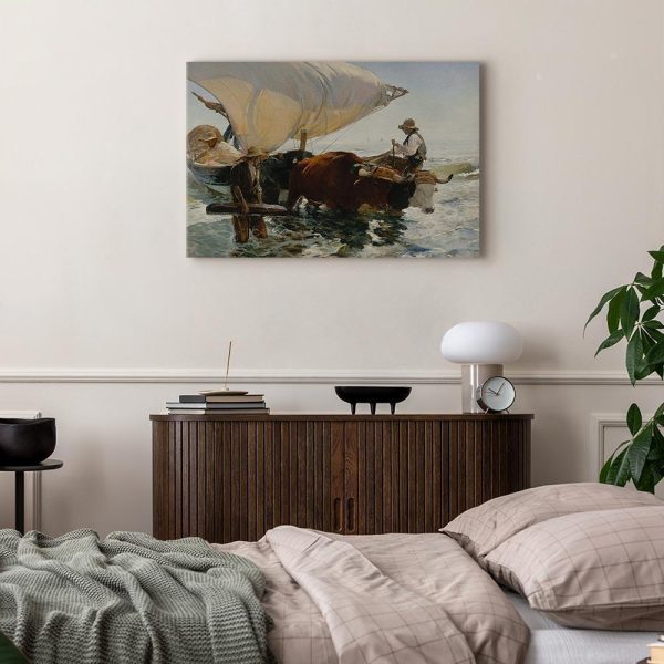 Tableau - Joaquín Sorolla y Bastida – The Return from Fishing