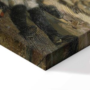 Tableau - Joaquín Sorolla y Bastida – The death of Pedro Velarde y Santillán during the defence of the Monteleon Artillery Barracks