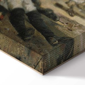 Tableau - Joaquín Sorolla y Bastida – The death of Pedro Velarde y Santillán during the defence of the Monteleon Artillery Barracks