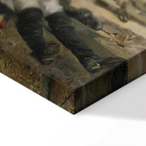 Tableau - Joaquín Sorolla y Bastida – The death of Pedro Velarde y Santillán during the defence of the Monteleon Artillery Barracks