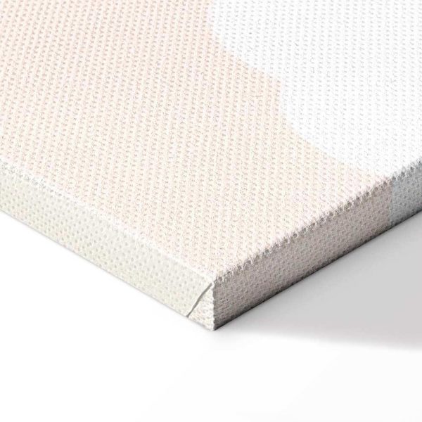 Tableau - Jumping Numbers - Numbers in a Subdued Beige-Brown Hue Among Snowflakes Stars and Clouds