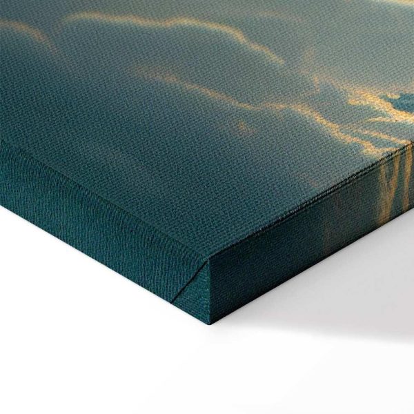 Tableau - Last Breath of the Day: Clouds Illuminated by Evening Glow