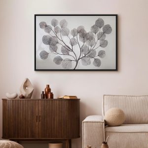 Tableau - Leaves in the Wind (1 Part) Wide