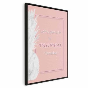 Tableau - Let's Get Lost in Tropical Paradise (1 Part) Vertical