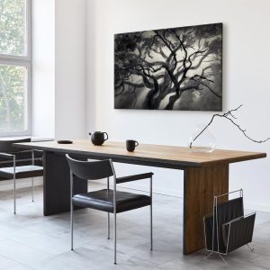 Tableau - Lighted Branches (1 Part) Wide