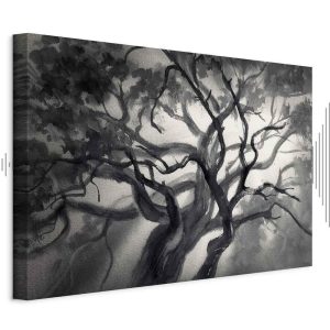 Tableau - Lighted Branches (1 Part) Wide