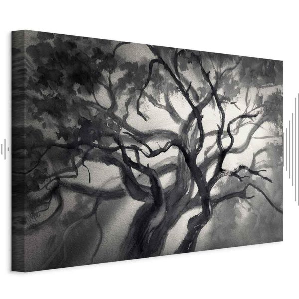 Tableau - Lighted Branches (1 Part) Wide