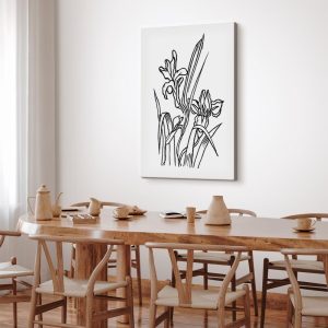 Tableau - Love Irises (1 Part) Vertical