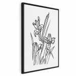 Tableau - Love Irises (1 Part) Vertical