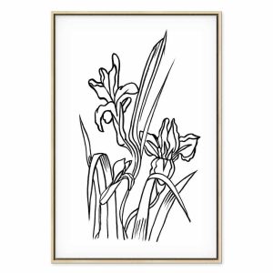 Tableau - Love Irises (1 Part) Vertical