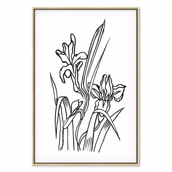 Tableau - Love Irises (1 Part) Vertical