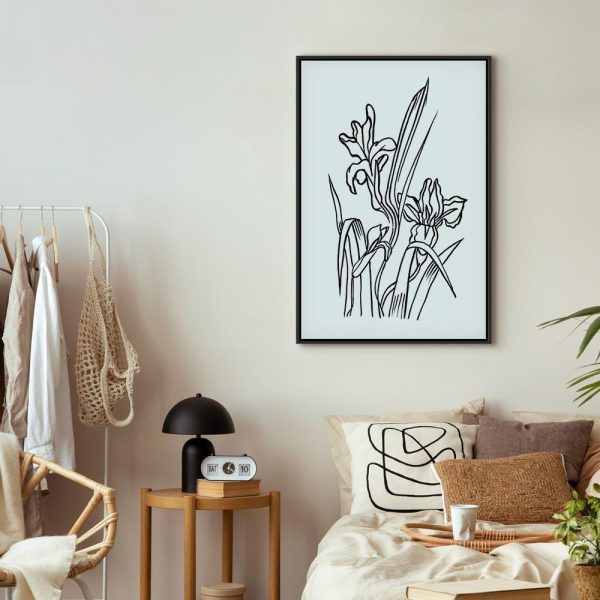 Tableau - Love Irises (1 Part) Vertical