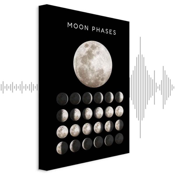 Tableau - Moon Phases (1 Part) Vertical