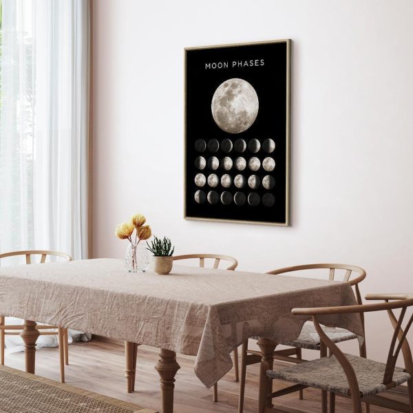 Tableau - Moon Phases (1 Part) Vertical