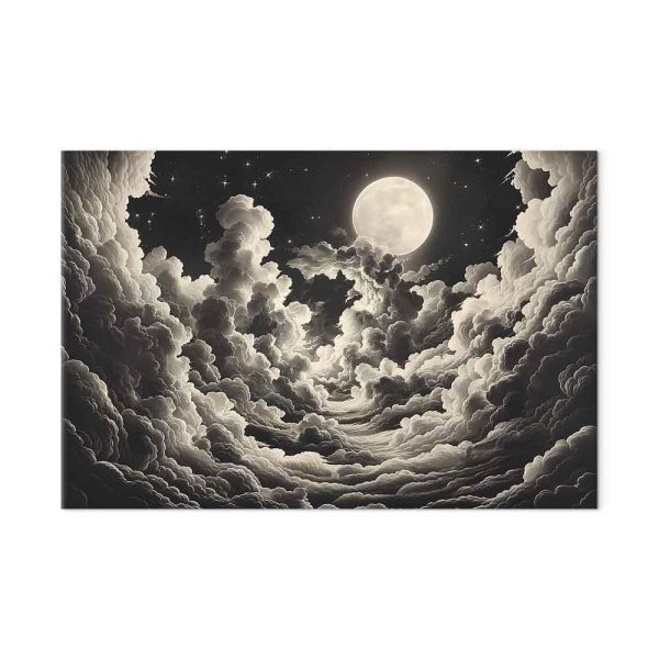 Tableau - Moon and Stars Singing Among the Great Clouds
