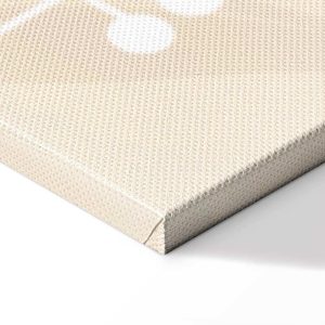 Tableau - Morning in the Meadow - Various Pastel Plants on a Beige Background