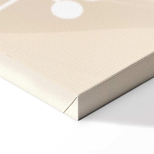 Tableau - Morning in the Meadow - Various Pastel Plants on a Beige Background