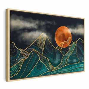 Tableau - Mountain Calm (1 Part) Wide