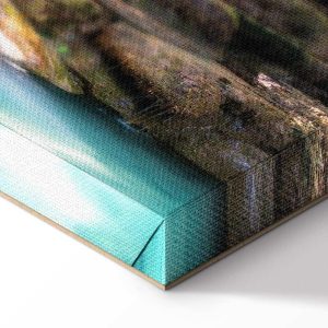 Tableau - Nature: Forest Waterfall