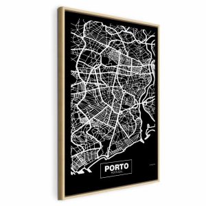 Tableau - Negative Map: Porto (1 Part) Vertical