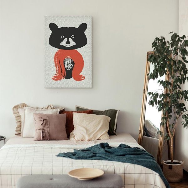 Tableau - Nice Mr Raccoon (1 Part) Vertical