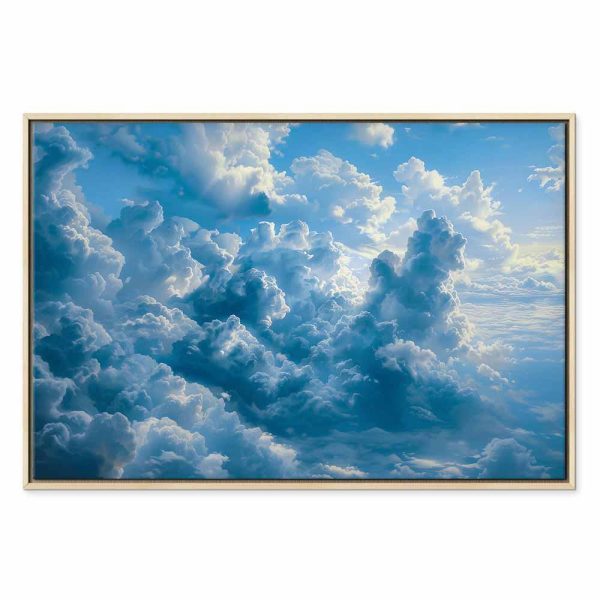 Tableau - Ocean in the Air: Waving Clouds Reflecting Morning Light