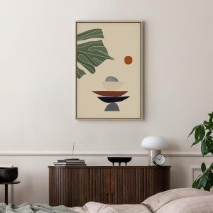 Tableau - On the Sunny Terrace (1 Part) Vertical