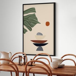 Tableau - On the Sunny Terrace (1 Part) Vertical