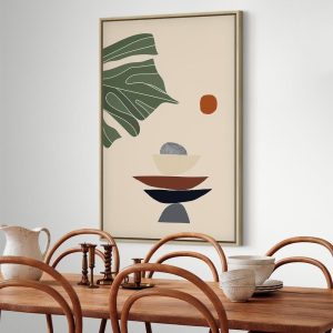 Tableau - On the Sunny Terrace (1 Part) Vertical