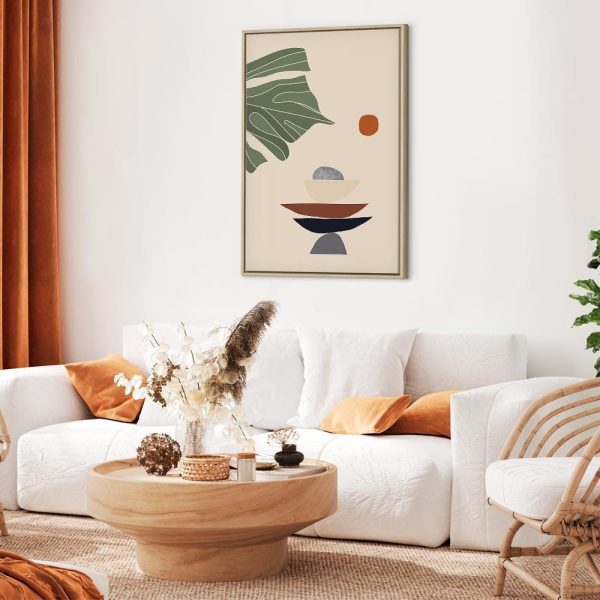 Tableau - On the Sunny Terrace (1 Part) Vertical