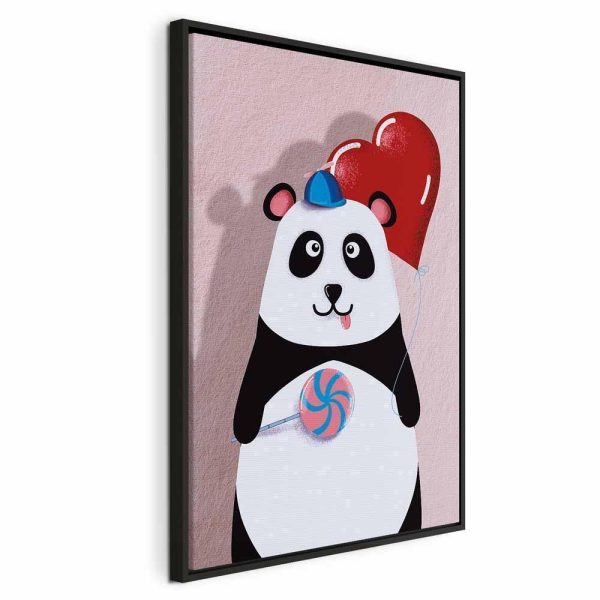 Tableau - Panda with a Balloon (1 Part) Vertical