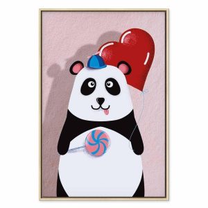 Tableau - Panda with a Balloon (1 Part) Vertical
