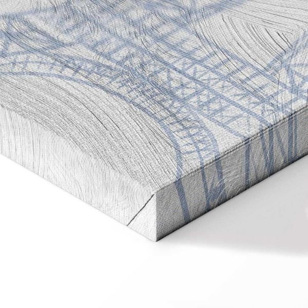 Tableau - Paris in Watercolours (1 Part) Vertical