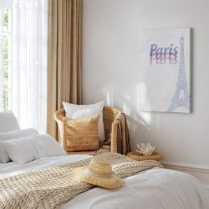 Tableau - Paris in Watercolours (1 Part) Vertical